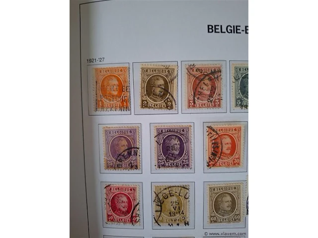 Oude postzegels belgië - afbeelding 2 van  7