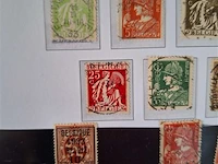 Oude postzegels belgië - afbeelding 6 van  7