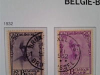 Oude postzegels belgië - afbeelding 2 van  8