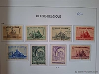 Oude postzegels belgië - afbeelding 1 van  4