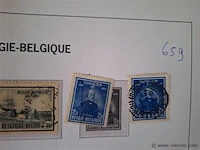 Oude postzegels belgië - afbeelding 3 van  3