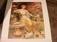 Oude print (x5) - afbeelding 4 van  6