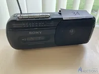 Oude radio sony