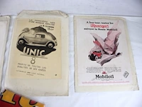 Oude reclame voertuigen (x4) - afbeelding 3 van  8