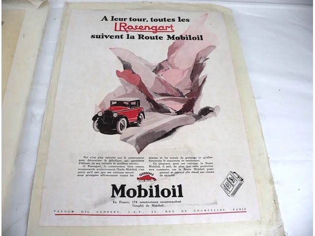 Oude reclame voertuigen (x4) - afbeelding 7 van  8