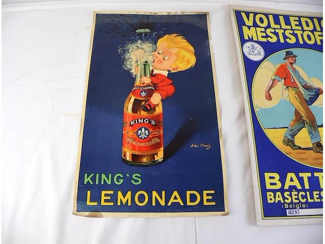 Oude reclame (x2) - afbeelding 2 van  3