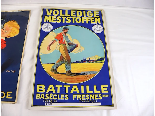 Oude reclame (x2) - afbeelding 3 van  3