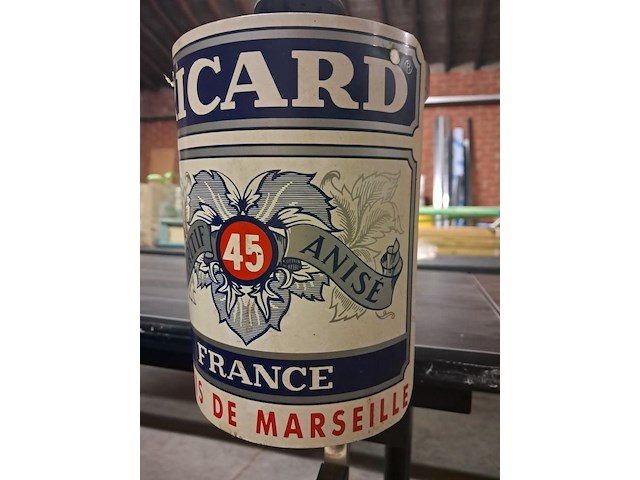 Oude ricardhouder in metaal - afbeelding 3 van  6