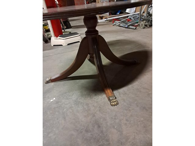 Oude salontafel ovaal l 1230mm h 540mm b 780mm - afbeelding 2 van  4