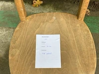 Oude schoolstoel zithoogte 31 cm - afbeelding 2 van  2
