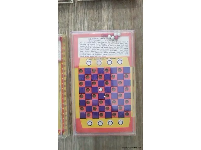 Oude spelletjes 3 stuks - afbeelding 1 van  5