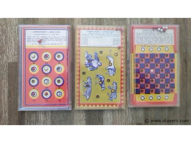 Oude spelletjes 3 stuks - afbeelding 3 van  5