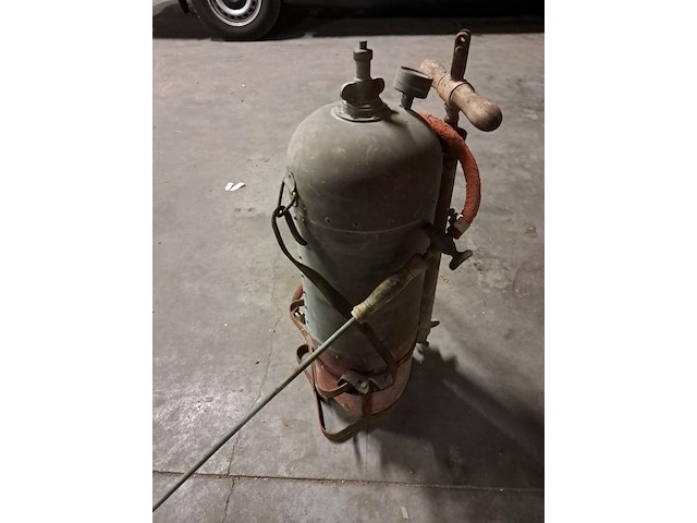 Oude sproeier ø 720 240mm in koper - afbeelding 1 van  5