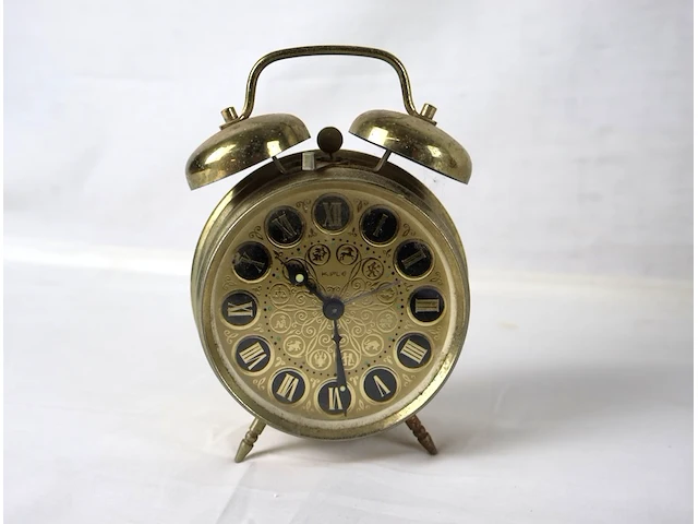 Oude telefoon en wekker kiple - afbeelding 6 van  8
