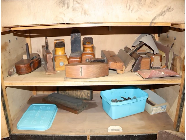 Oude timmerman trolley - afbeelding 7 van  10