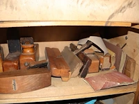 Oude timmerman trolley - afbeelding 9 van  10