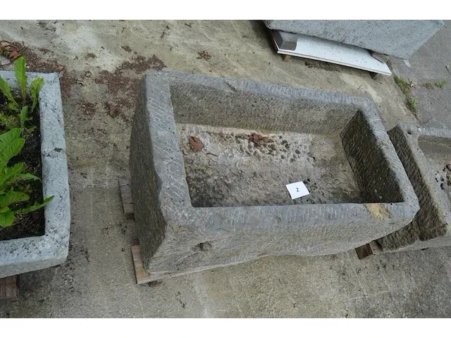 Oude trog 100x58x50 - afbeelding 4 van  5