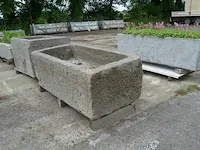 Oude trog 110x55x38 - afbeelding 3 van  5