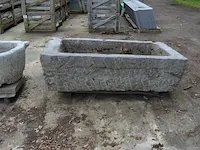Oude trog 133x62x34