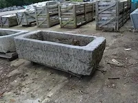 Oude trog 133x62x34 - afbeelding 3 van  5