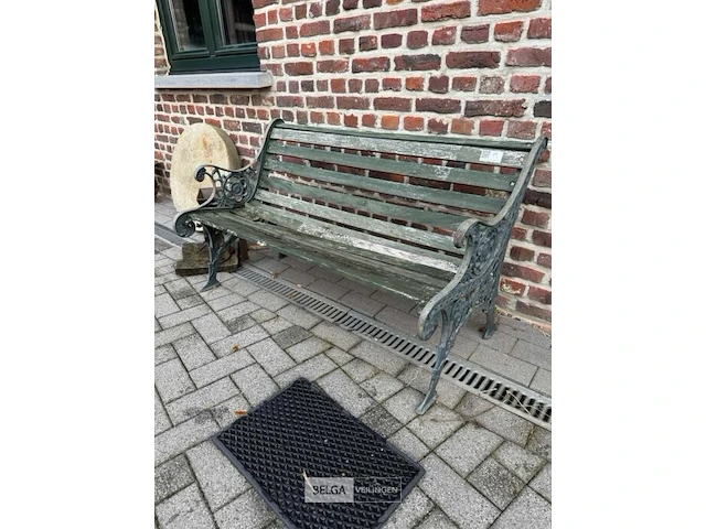 Oude tuinbank - afbeelding 1 van  3