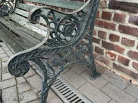 Oude tuinbank - afbeelding 2 van  3