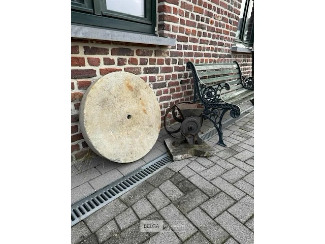 Oude tuinbank - afbeelding 3 van  3