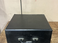 Oude typmachine " remington" met originele doos - afbeelding 1 van  2