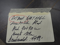 Outdoor bartafel - afbeelding 2 van  2