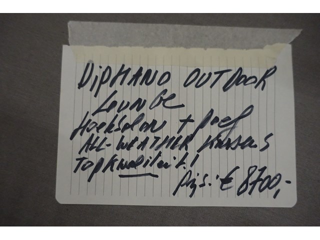 Outdoor lounge diphano - afbeelding 4 van  4