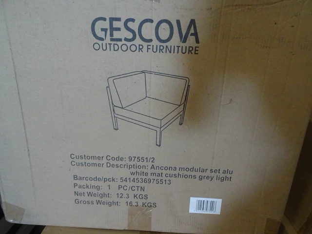 Outdoor lounge gescova - afbeelding 5 van  6