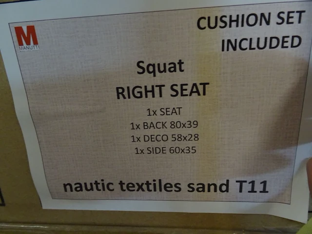 Outdoor lounge manutti squat - afbeelding 7 van  8