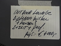 Outdoor lounge wicker diphano - afbeelding 5 van  5