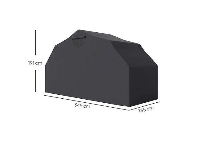 Outdoor motorfiets shelter motorfiets tent oxford stof beschermhoes - afbeelding 4 van  6