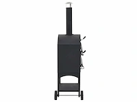 Outdoor pizza oven houtskool fireclay stone - gratis verzending alleen in belgië - afbeelding 3 van  8