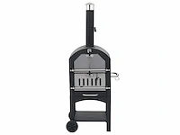Outdoor pizza oven houtskool fireclay stone - afbeelding 2 van  8