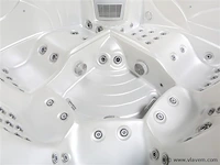 Outdoor spa 5-persoons 210x210x90 cm - afbeelding 3 van  14