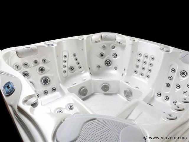 Outdoor spa 5-persoons 210x210x90 cm - afbeelding 4 van  14