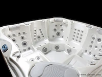 Outdoor spa 5-persoons 210x210x90 cm - afbeelding 4 van  14