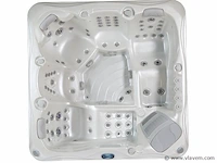 Outdoor spa 5-persoons 210x210x90 cm - afbeelding 1 van  14