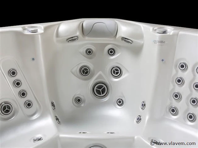 Outdoor spa 5-persoons 210x210x90 cm - afbeelding 8 van  14