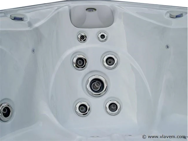 Outdoor spa 5-persoons 230x230 cm - afbeelding 2 van  6