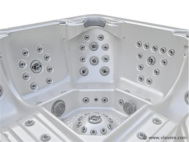 Outdoor spa 5-persoons 230x230x92 cm - afbeelding 2 van  13