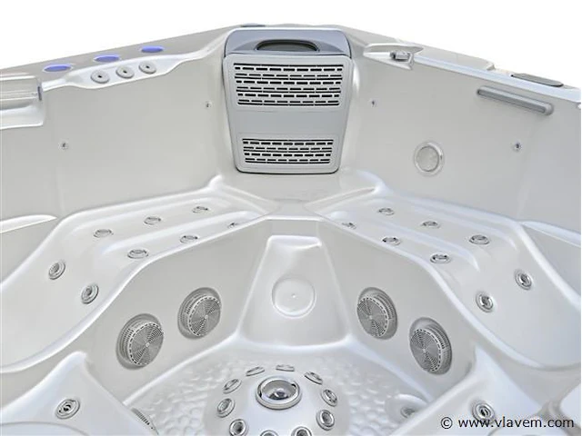 Outdoor spa 5-persoons 230x230x92 cm - afbeelding 3 van  13