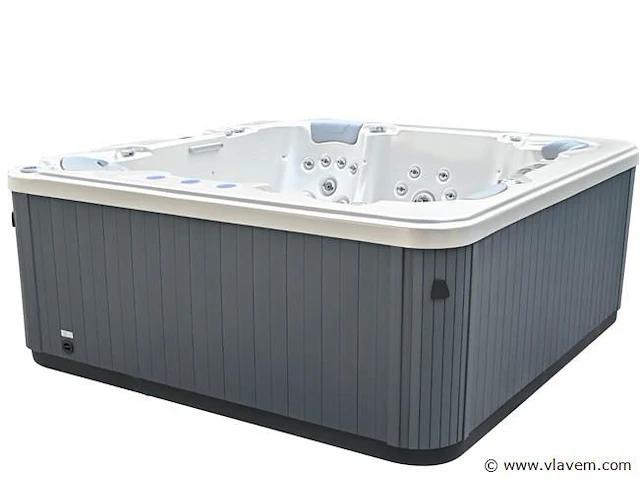 Outdoor spa 5-persoons 230x230x92 cm - afbeelding 6 van  13