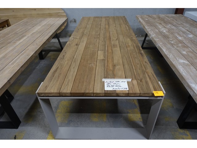 Outdoor tafel azur teak - afbeelding 1 van  3
