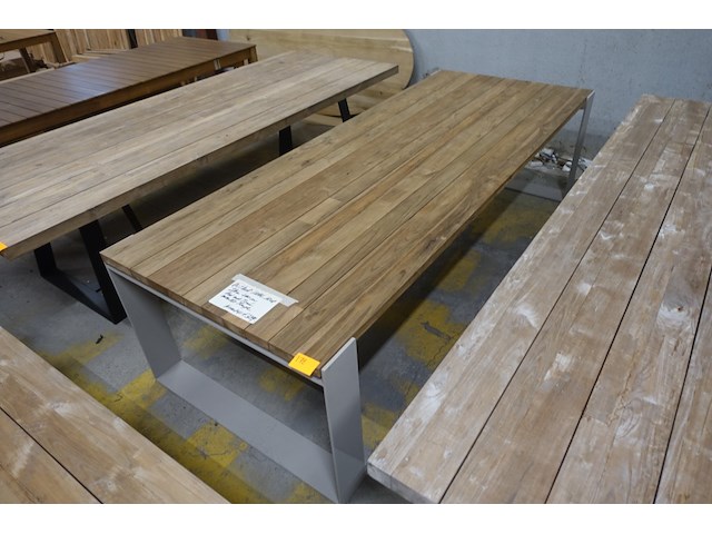 Outdoor tafel azur teak - afbeelding 2 van  3