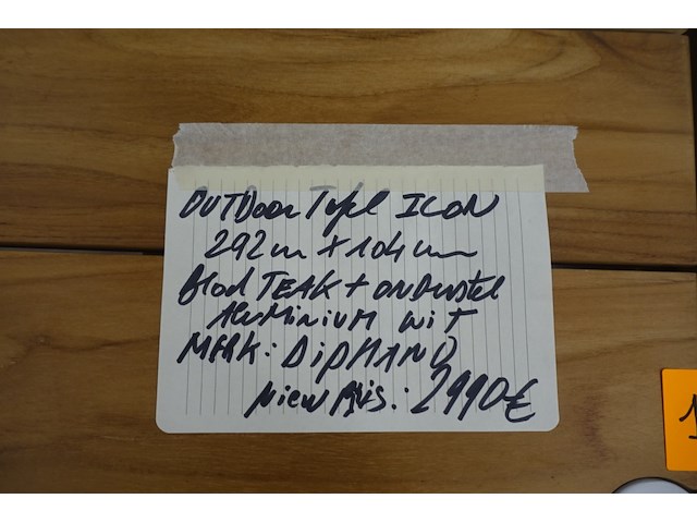 Outdoor tafel diphano - afbeelding 3 van  3