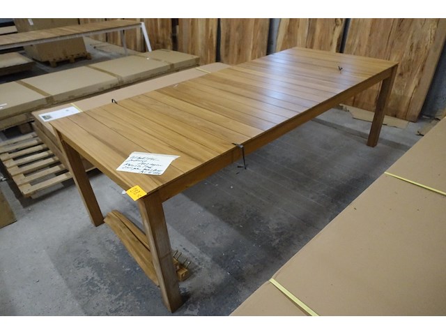 Outdoor tafel teak jardinico - afbeelding 2 van  3