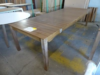 Outdoor teak tafel jardinico - afbeelding 1 van  5